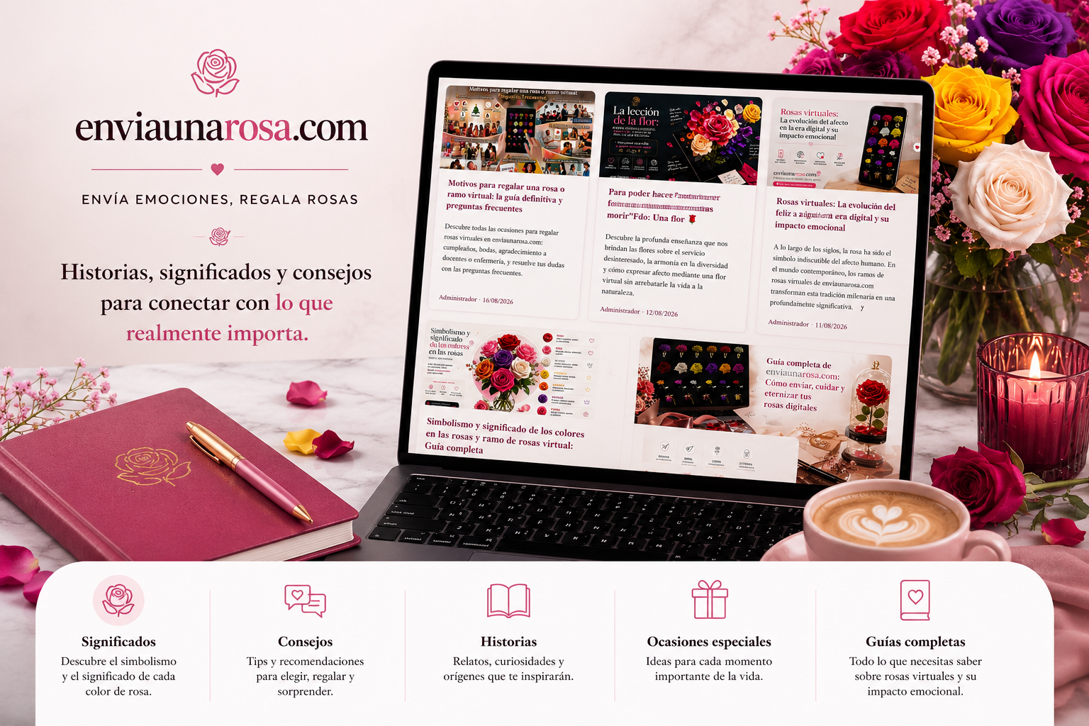 Velas encendidas - Blog de Enviaunarosa.com